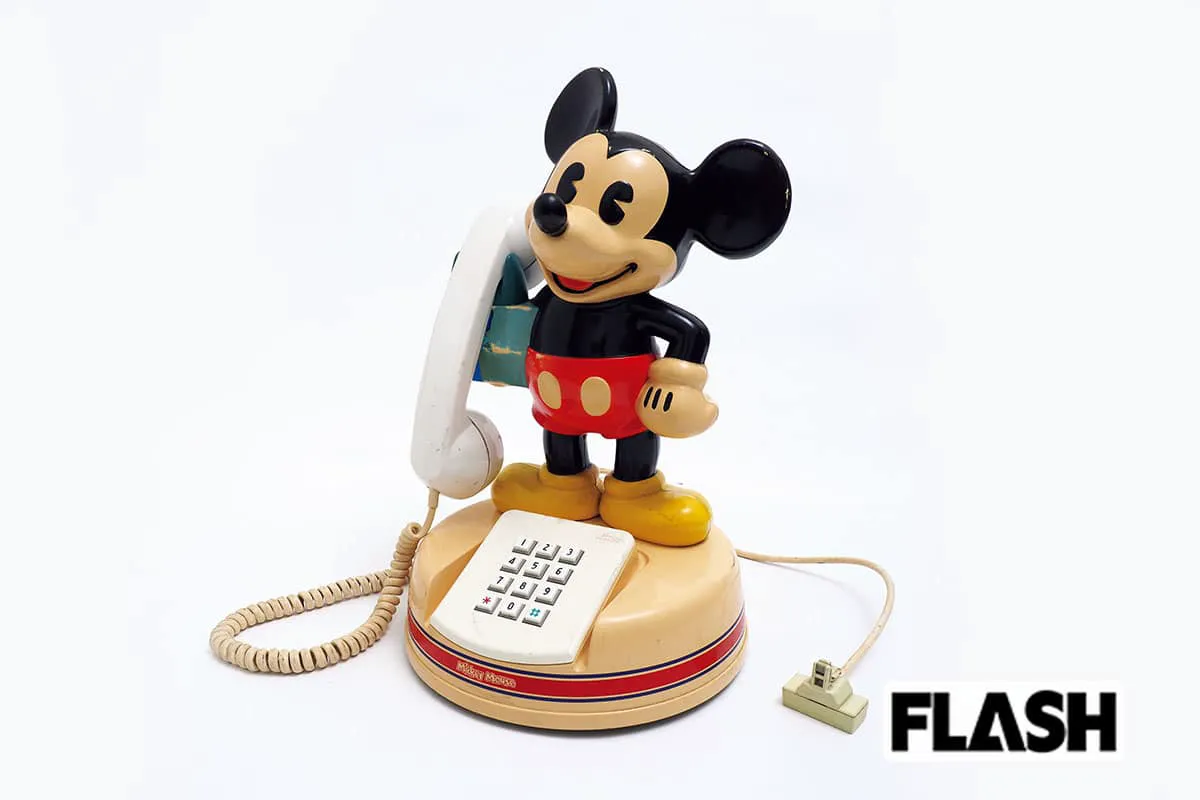 お値段3万円!ディズニーランド開園前…「ミッキーマウスの電話機」が発売されていた