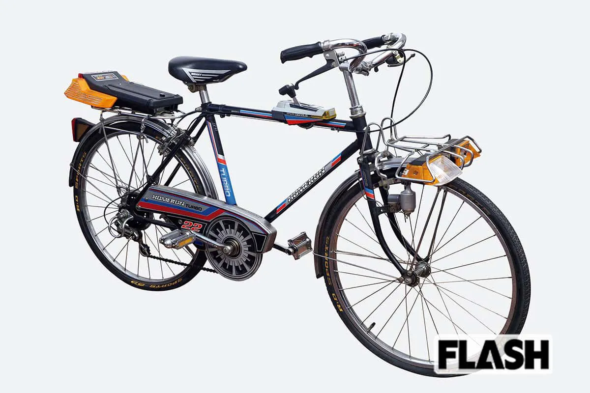 お値段17万円！昭和の小中学生がハマった「フラッシャー自転車」